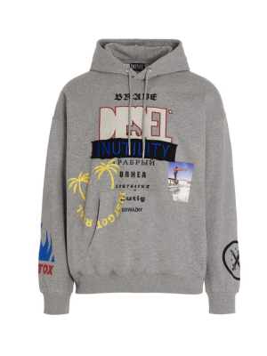 Diesel S-ummer-b4 All-over Print Hoodie