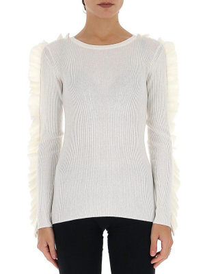 See By Chloé Ruffle Trimmed Jumper