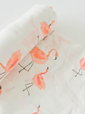 Deluxe Muslin Swaddle Blanket - Pink Ladies