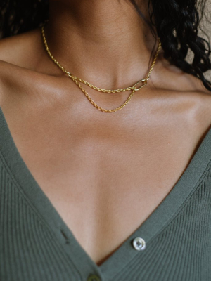 Tula Chain Necklace, Gold