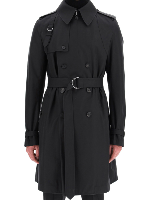 Alexander Mcqueen Double-breasted Trench Coat