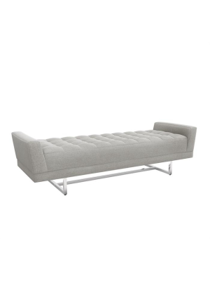 Luca King Bench In Grey