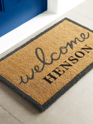 Welcome Doormat