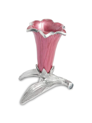 Julia Knight Lily Bud Vase In Raspberry