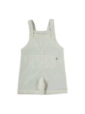 Linen Cotton Baby Shortalls