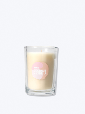 Coconut + Vanilla Scented Candle