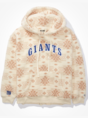 Tailgate Women's Ny Giants Cozy Sherpa Hoodie