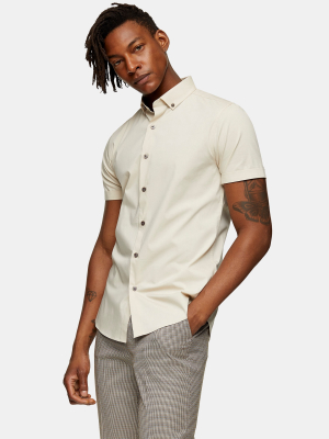 Stone Stretch Skinny Shirt