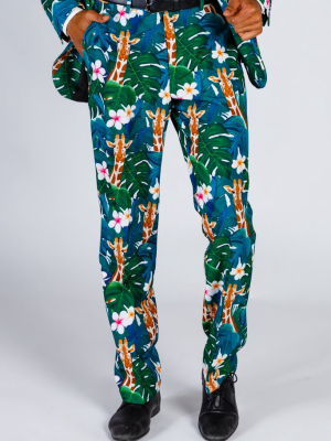 The Giraffe Gentleman | Tropical Hawaiian Party Pants