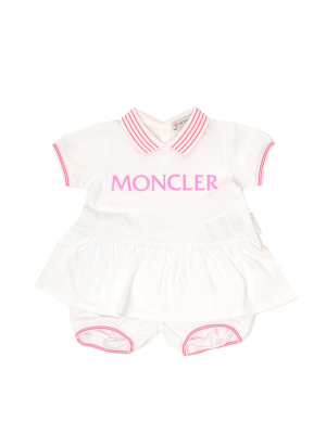 Moncler Enfant Logo Printed Two-piece Set