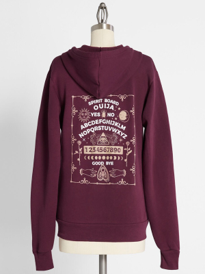 By Way Of The Ouija Board Zip-up Hoodie