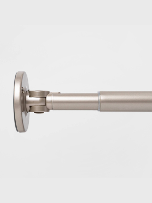 Rust Resistant Rotating Curved Rod Nickel - Made By Design™