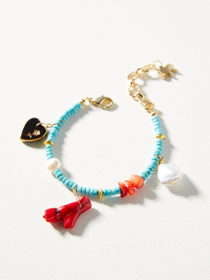 Ayana Designs Turquoise Charm Bracelet