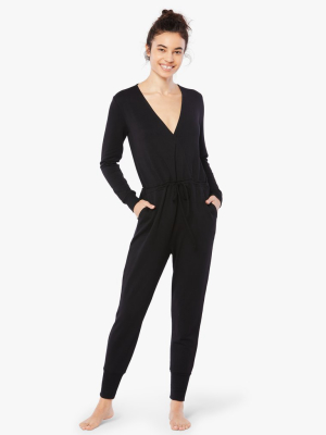 Overlapping Jumpsuit