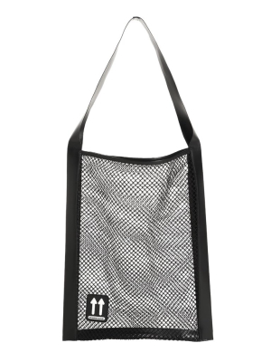 Off-white Fishnet Tote Bag