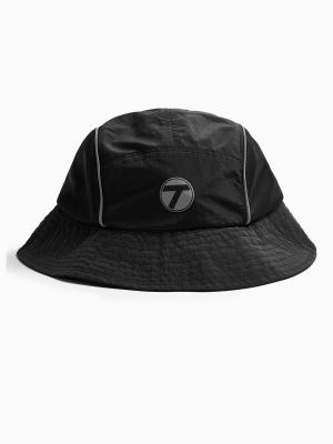 Black Reflective Bucket Hat