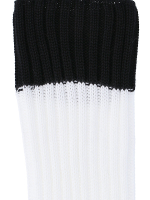 Prada Ribbed Crew Socks