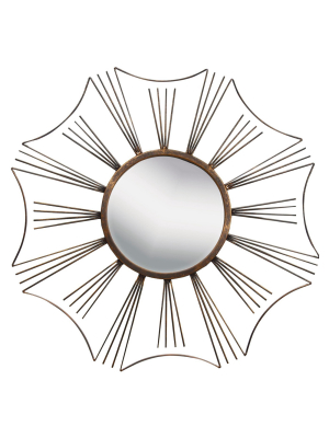 23.62" X 23.62" Like A Sun Decorative Mirror - Ptm Images