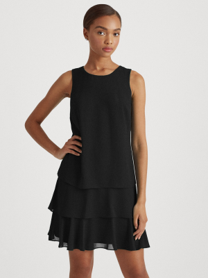 Georgette Shift Dress