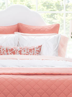 Coral Diamond Quilt