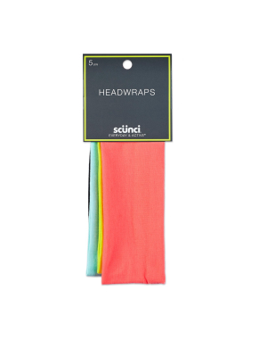 Scunci Interlock Headwraps - 2.5" - 5pk