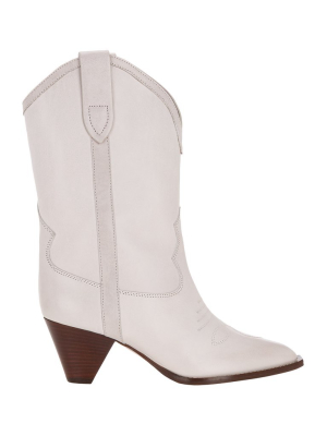 Isabel Marant Embroidered Heeled Boots