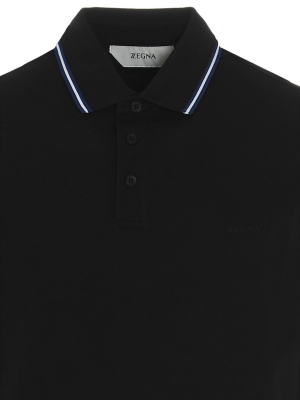 Z Zegna Short-sleeve Polo Shirt