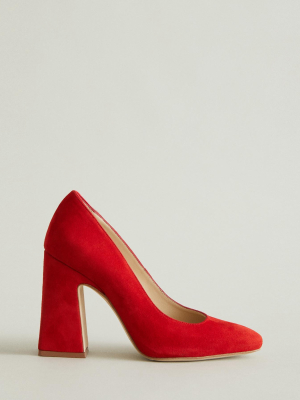 Daza High Suede Pump