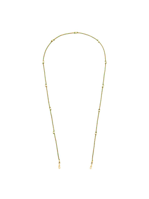 28" Double Loop Mauli Necklace - Rasta