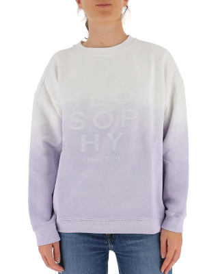 Philosophy Di Lorenzo Serafini Logo Print Sweatshirt