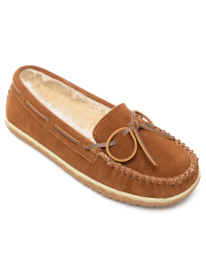 Minnetonka Women's Suede Tilia Slipper 40151