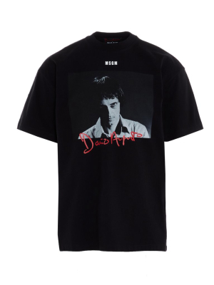 Msgm X Dario Argento Graphic Print T-shirt