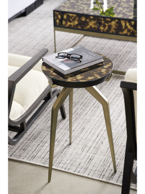 Caracole Remix Mirror Top Accent Table