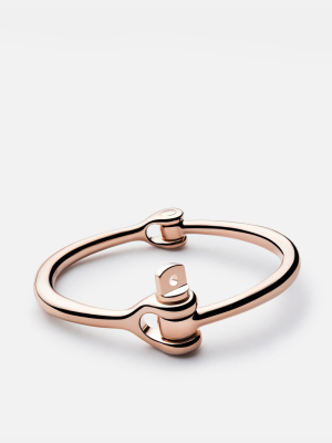 Reeve Cuff, Rose Plated