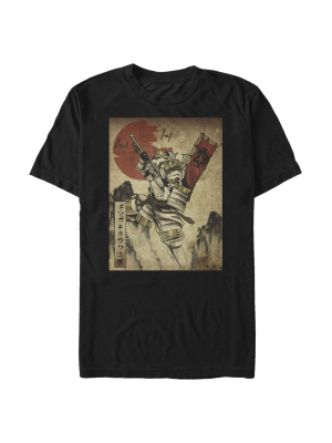 Men's Star Wars Samurai Stormtrooper Scene T-shirt