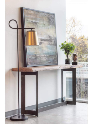 Blu Home Bent Console Table Smoked