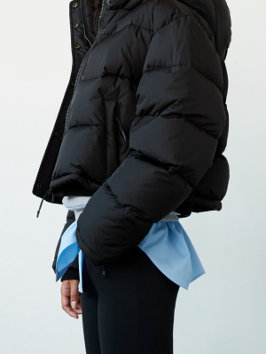 Gloss Goose-down Puffer Jacket