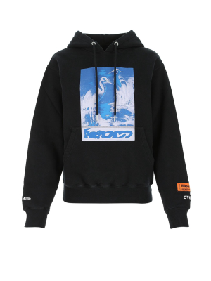 Heron Preston Graphic Printed Hoodie