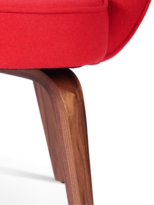 Saarinen Executive Armchair - Wood Legs