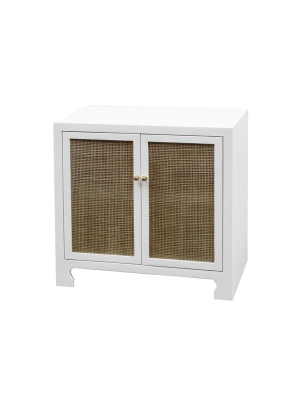 Alden Cabinet White Lacquer