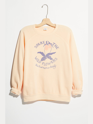 Spare The Wild Flowers Sweatshirt