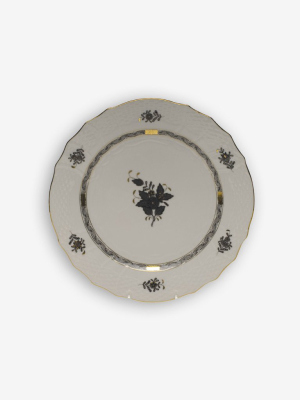 Chinese Bouquet 11" American Dinner Plate By Herend