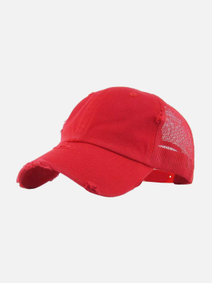 Kim And Bae  Vintage Mesh Dad Cap