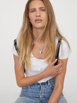 Short Jersey Top