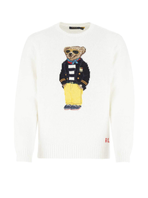 Polo Ralph Lauren Bear Intarsia Knitted Jumper