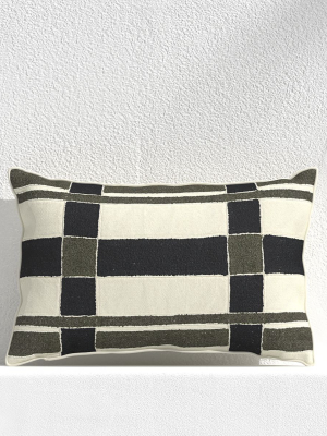 Mohave Plaid 20"x13" Outdoor Pillow