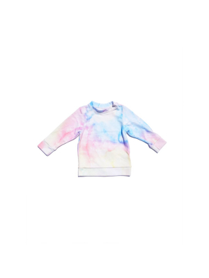 Watercolor Hacci Pullover