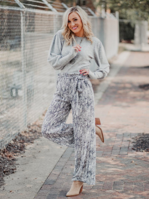 Victoria Snake Print Pants