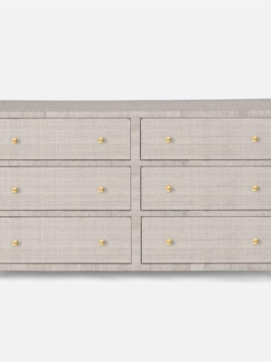 Isla Dresser French Gray 60"