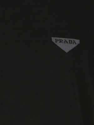 Prada Logo Knit Sweater